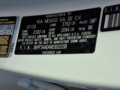 2024 Kia Forte GT-Line