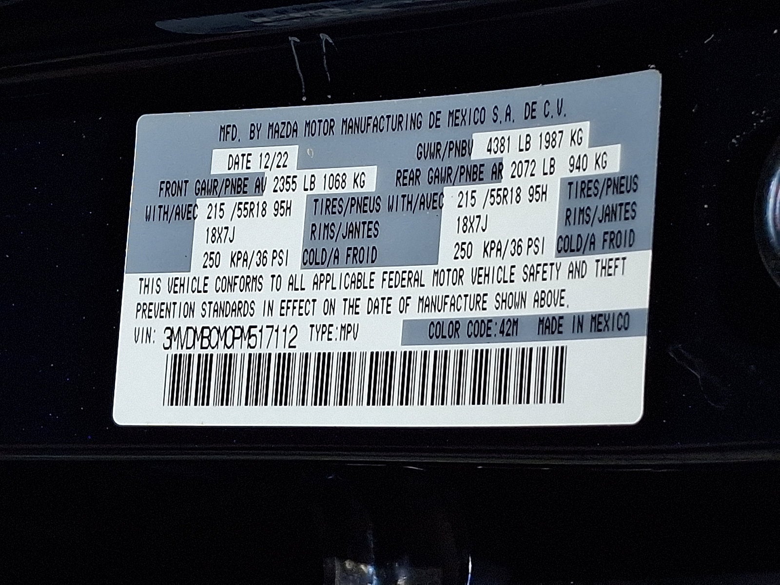 2023 Mazda Mazda CX-30 2.5 S Preferred Package