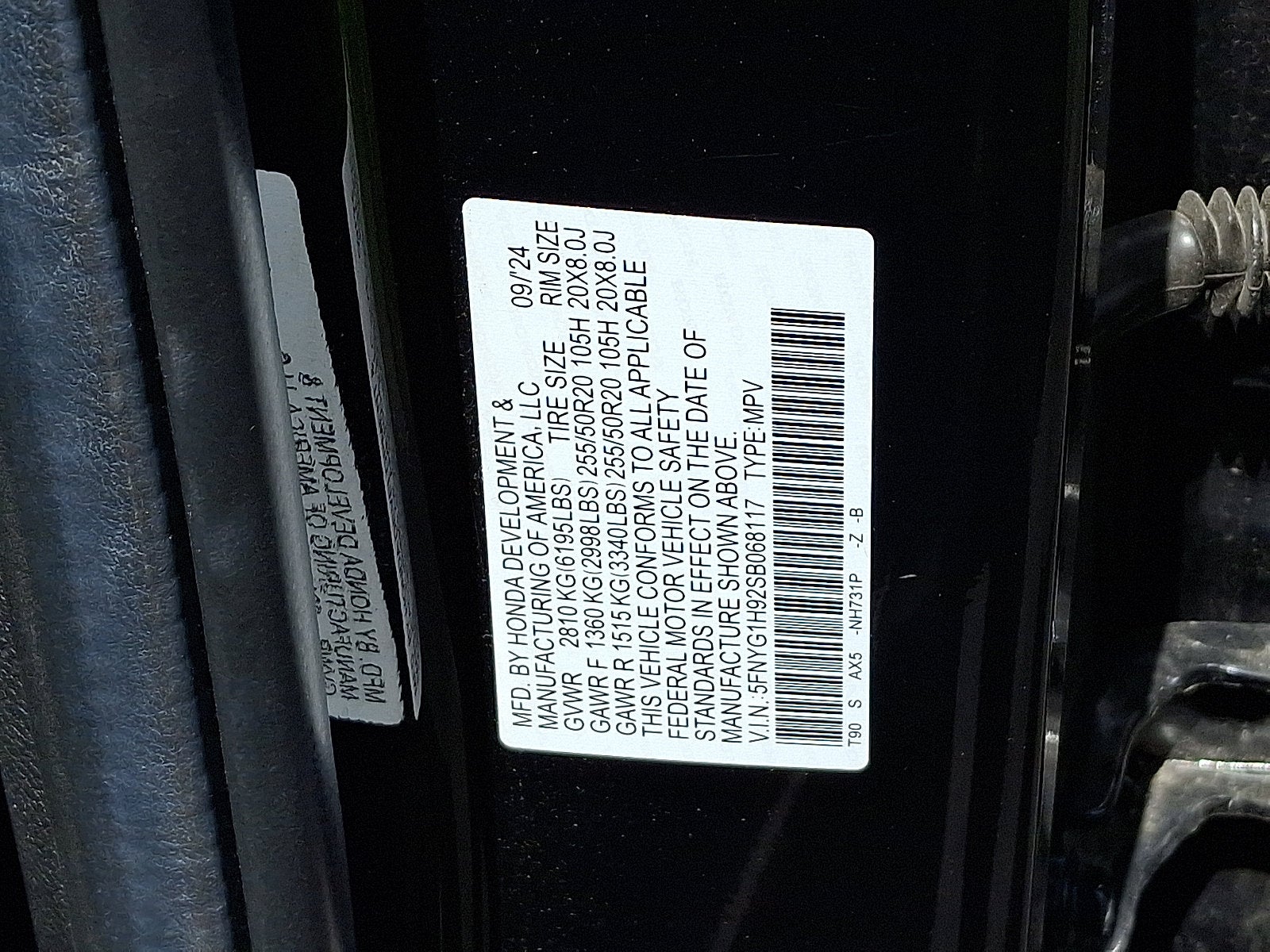 2025 Honda Pilot Black Edition