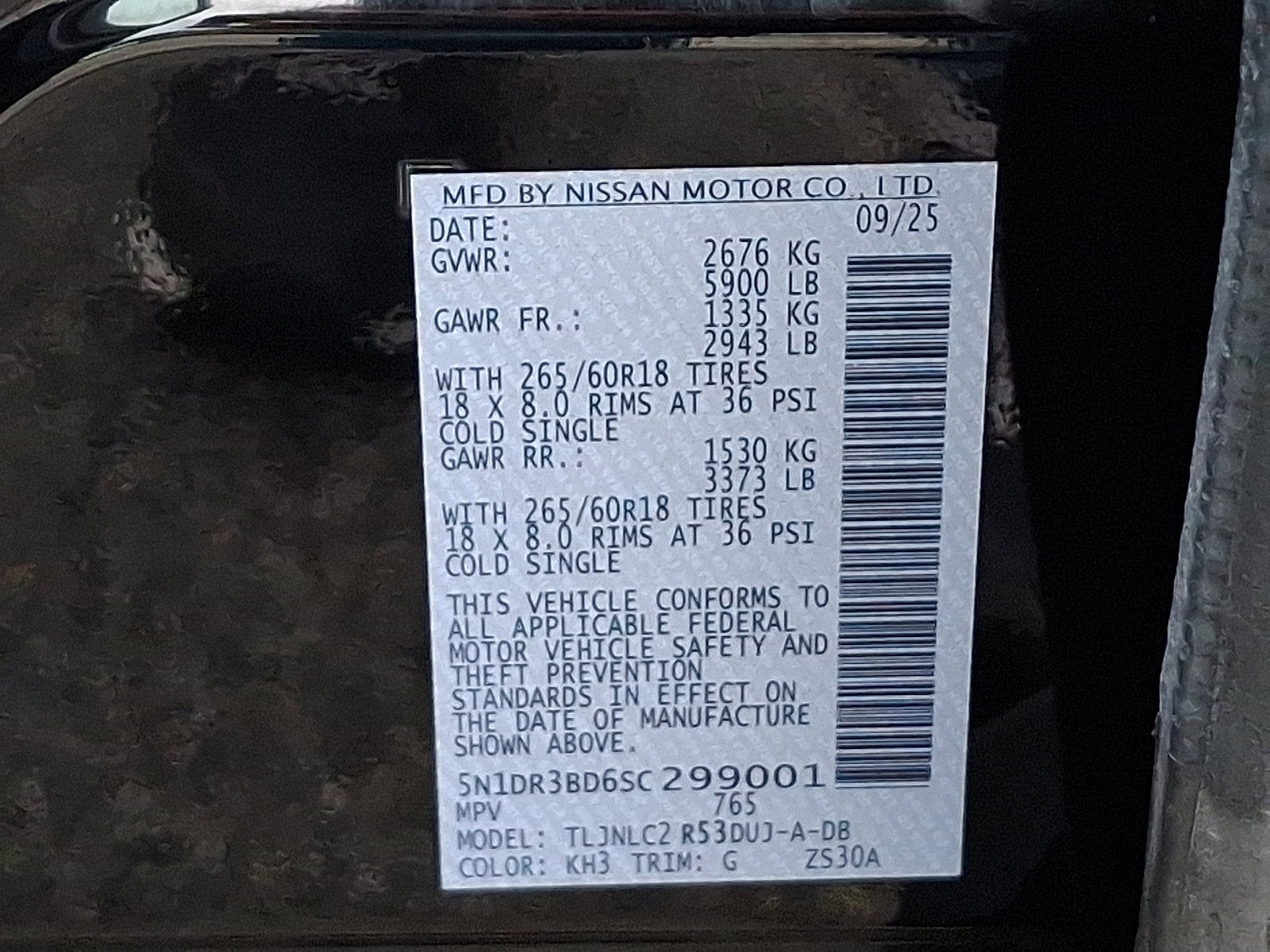 2025 Nissan Pathfinder Rock Creek
