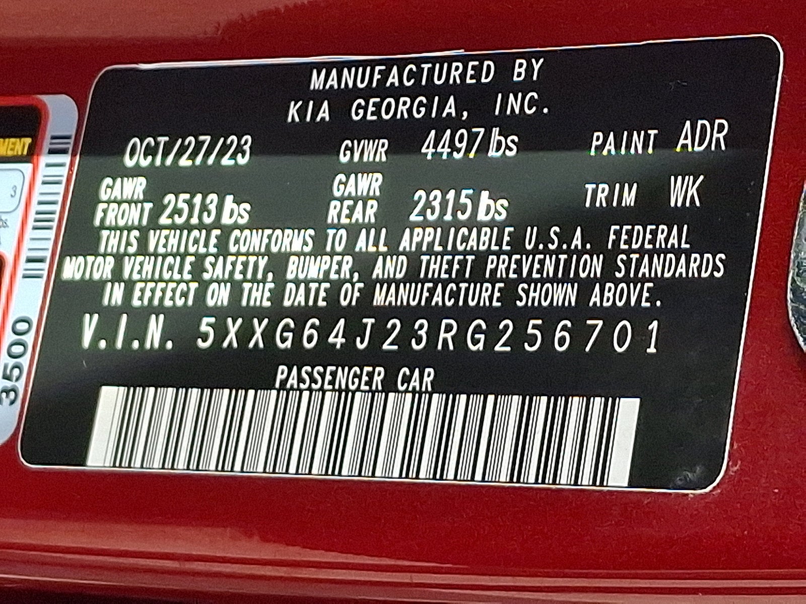 2024 Kia K5 GT-Line