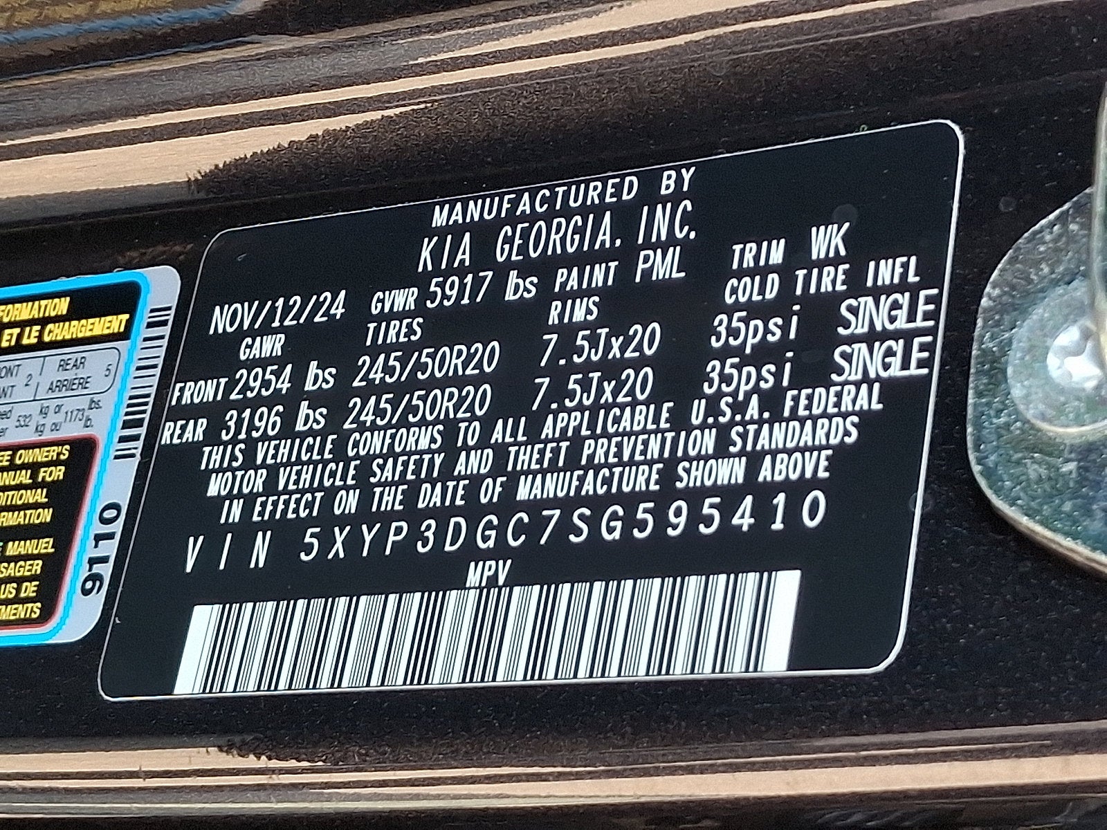 2025 Kia Telluride EX