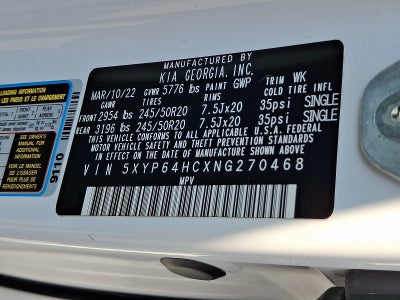 2022 Kia Telluride S