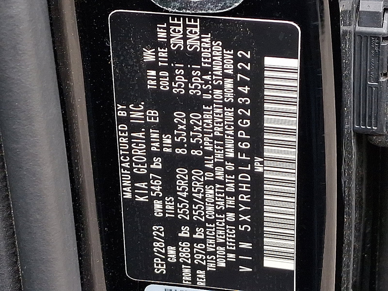 2023 Kia Sorento X-Line EX