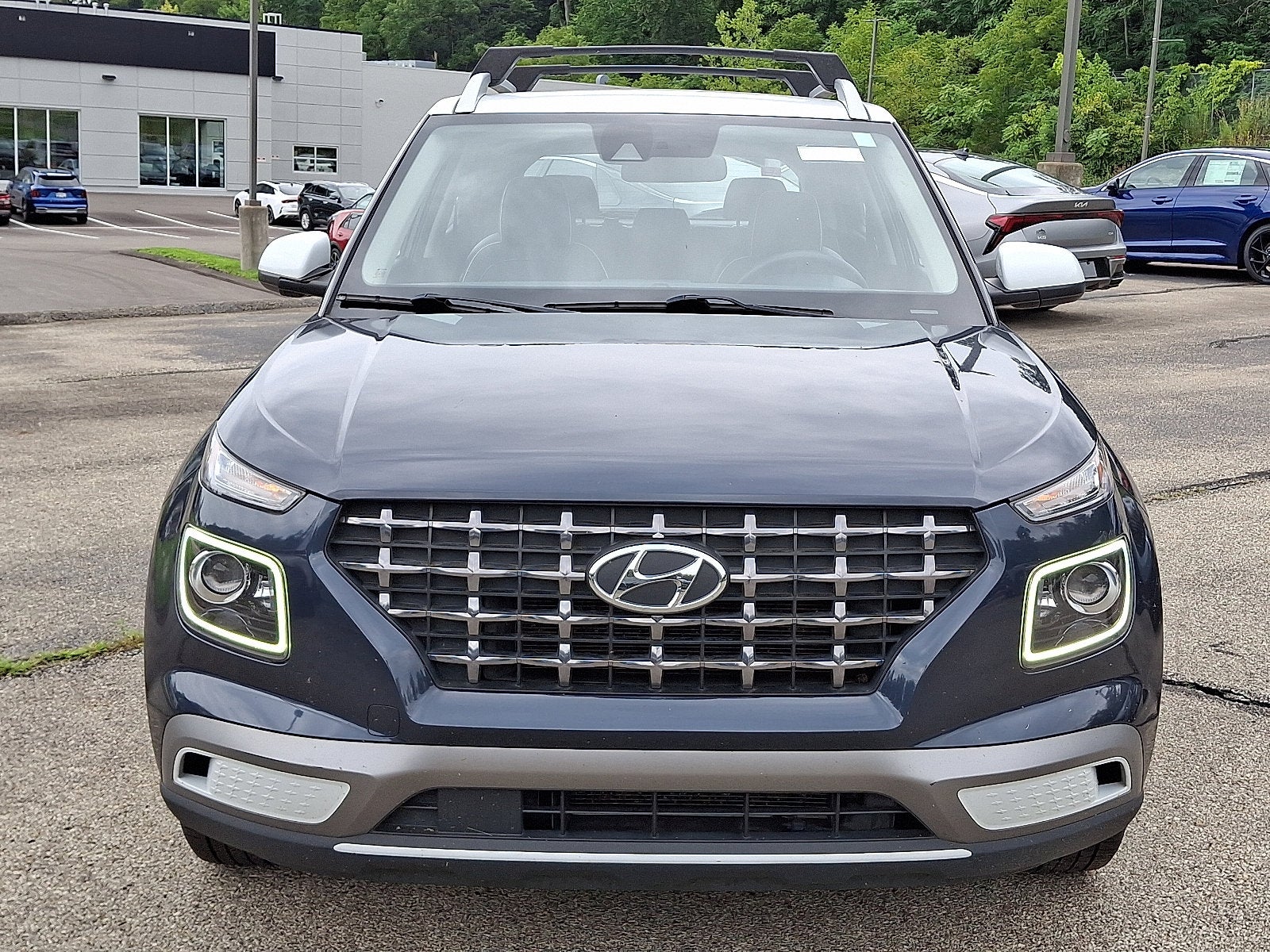 Used 2021 Hyundai Venue Denim with VIN KMHRC8A38MU111721 for sale in West Mifflin, PA