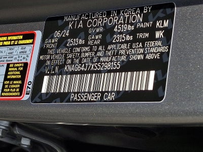 2025 Kia K5 GT-Line