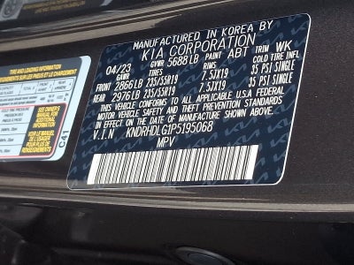 2023 Kia Sorento Hybrid EX