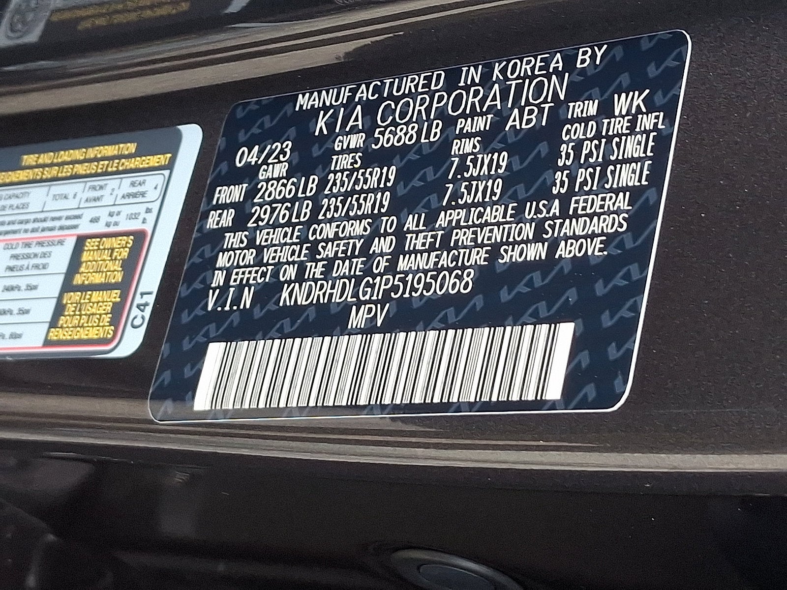 2023 Kia Sorento Hybrid EX