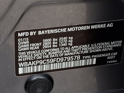 2015 BMW 5 Series 550i xDrive