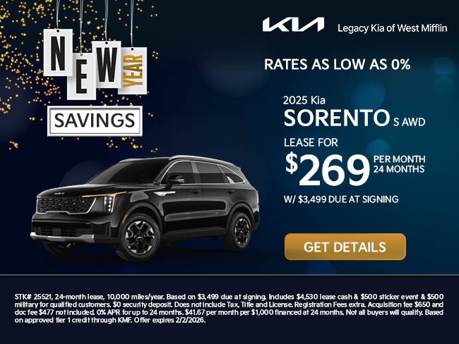 2025 Kia Sorento S AWD