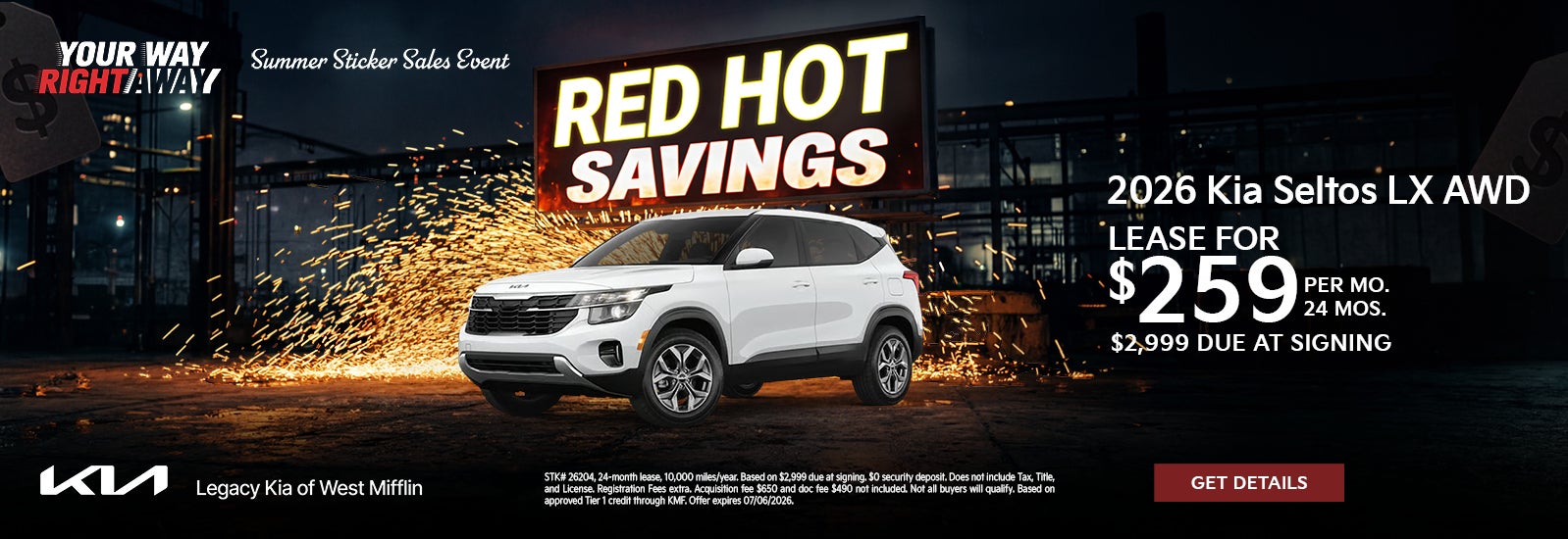 2026 Kia Seltos LX AWD